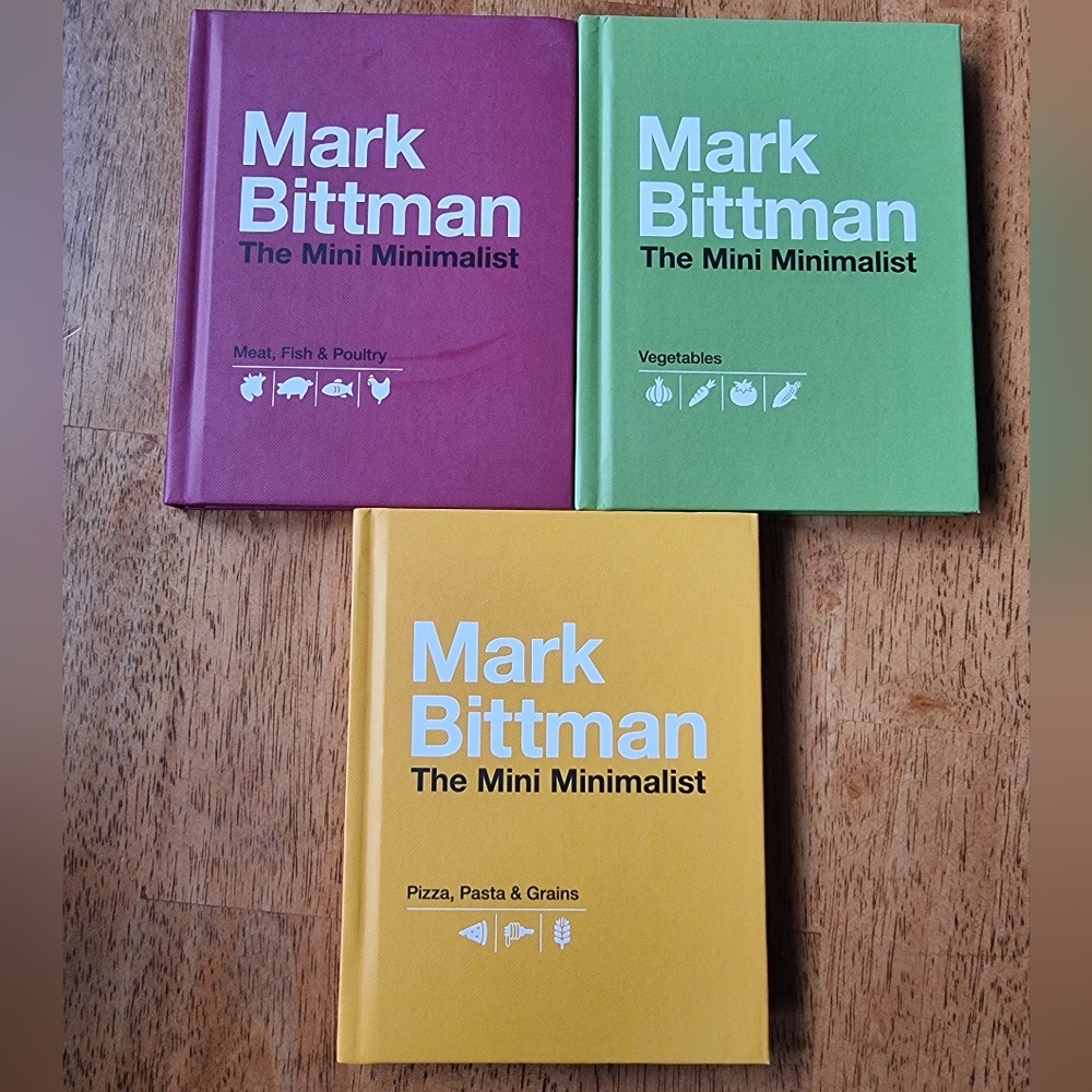 Mark Bittman The Mini Minimalist Cookbook Set Of 3